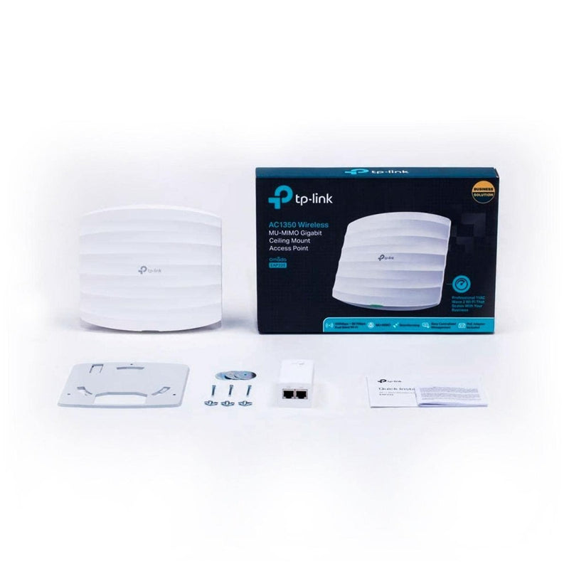 TP - Link EAP225 AC1350 Wireless MU - MIMO Gigabit Ceiling Mount Access Point - SWIFT PERIPHERALSEAP225