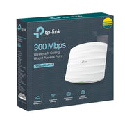 TP - Link N300 Omada EAP115 Indoor 300Mbps Wireless N Ceiling Mount Access Point - White - SWIFT PERIPHERALSEAP115-Indoor