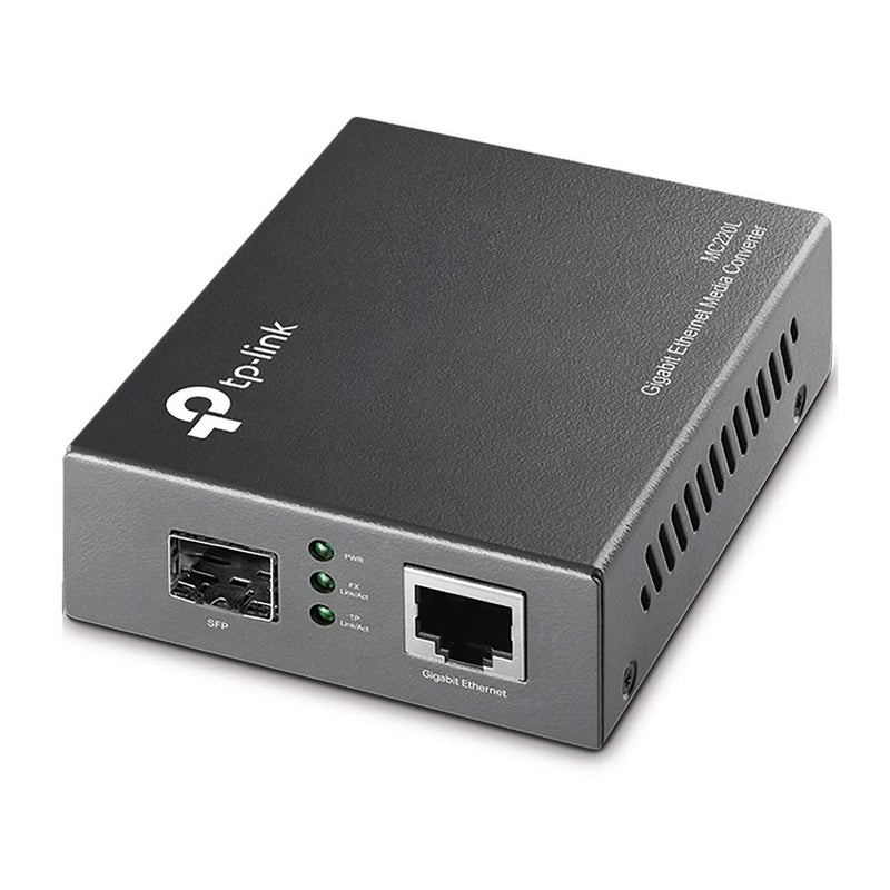 TP - Link Omada MC220L 1000BASE - T Gigabit SFP to RJ45 Ethernet Media Converter - SWIFT PERIPHERALSMC220L