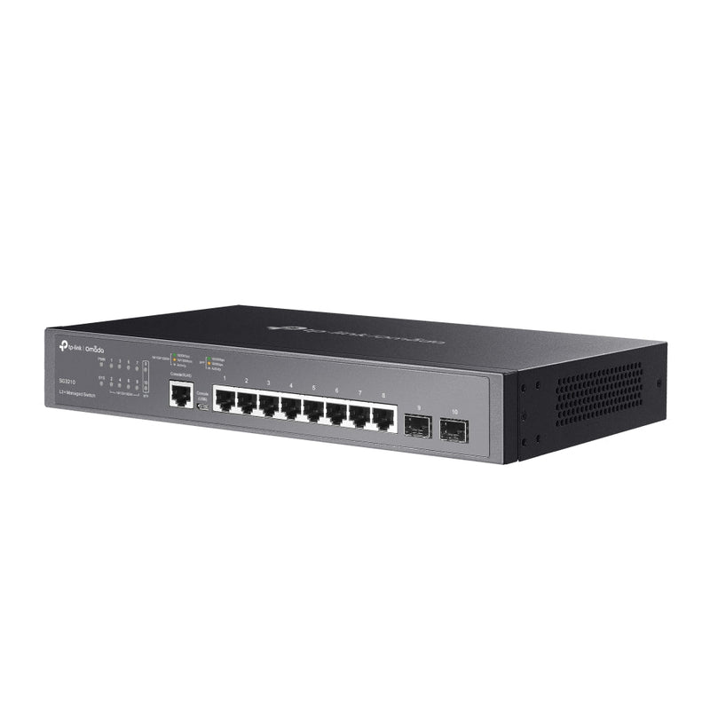 TP - Link Omada TL - SG3210 8 Port Gigabit L2+ Managed Switch with 2 SFP Slots - SWIFT PERIPHERALSTL-SG3210