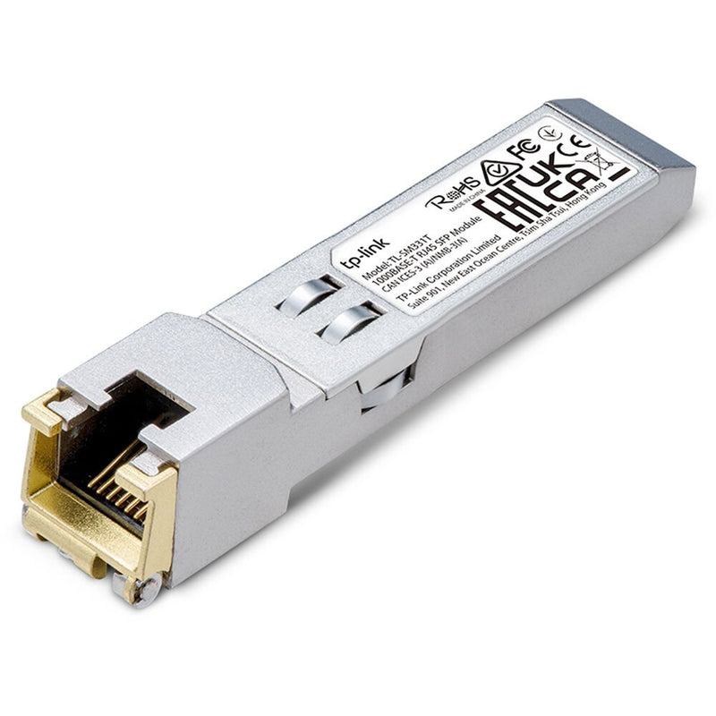 TP - Link Omada TL - SM331T 1000BASE - T RJ45 SFP Module - SWIFT PERIPHERALSTL-SM331T