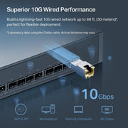 TP - Link Omada TL - SM5310 - T 10G BASE - T SFP+ to RJ45 Adapter Module - SWIFT PERIPHERALSTL-SM5310-T