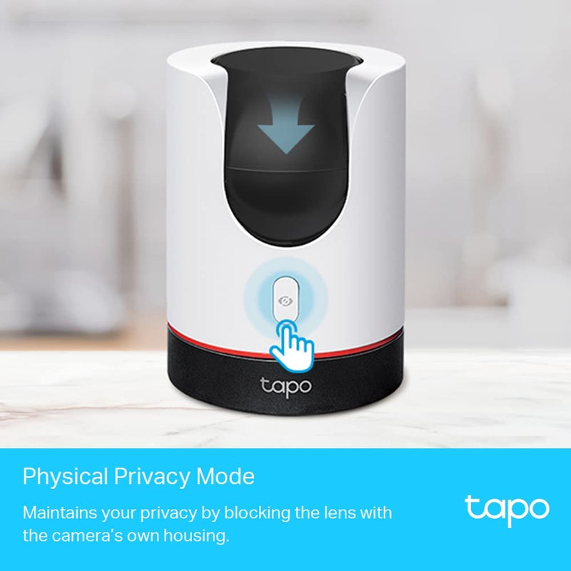 TP - Link Tapo C225 4MP 2K QHD 1440p Pan/Tilt AI Home Security Wi - Fi Camera - White - SWIFT PERIPHERALSTapo C225