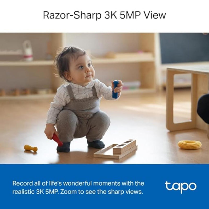 TP - Link Tapo C230 Indoor Pan/Tilt WiFi 5MP 3K Resolution AI Security Camera - SWIFT PERIPHERALSTapo C230