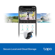 TP - Link TAPO C520WS 4MP 2K QHD Weatherproof Outdoor Security Smart Wi - Fi Camera - White - SWIFT PERIPHERALSTAPO C520WS