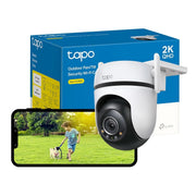TP - Link TAPO C520WS 4MP 2K QHD Weatherproof Outdoor Security Smart Wi - Fi Camera - White - SWIFT PERIPHERALSTAPO C520WS