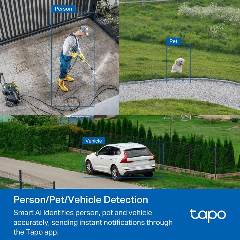 TP Link Tapo C530WS 3K Outdoor WiFi Camera with AI and Night Vision - SWIFT PERIPHERALSTapo C530WS