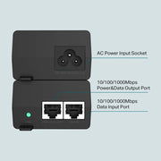 TP - Link TL - POE160S 30W Up to 100 Meters PoE+ Adapter/Injector - Black - SWIFT PERIPHERALSTL-POE160S
