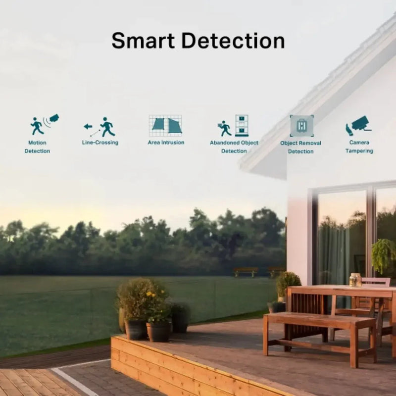 TP - Link VIGI C340I 4MP 2.8MM Outdoor IR Bullet Network Camera AI Detection IP67 PoE - SWIFT PERIPHERALSVIGI-C340I-2.8MM