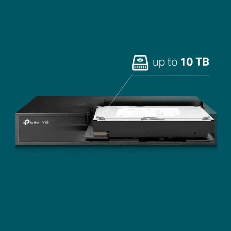 TP - Link VIGI NVR1008H 8 Channel Network Video Recorder 24/7 Continuous Recording - SWIFT PERIPHERALSVIGI-NVR1008H