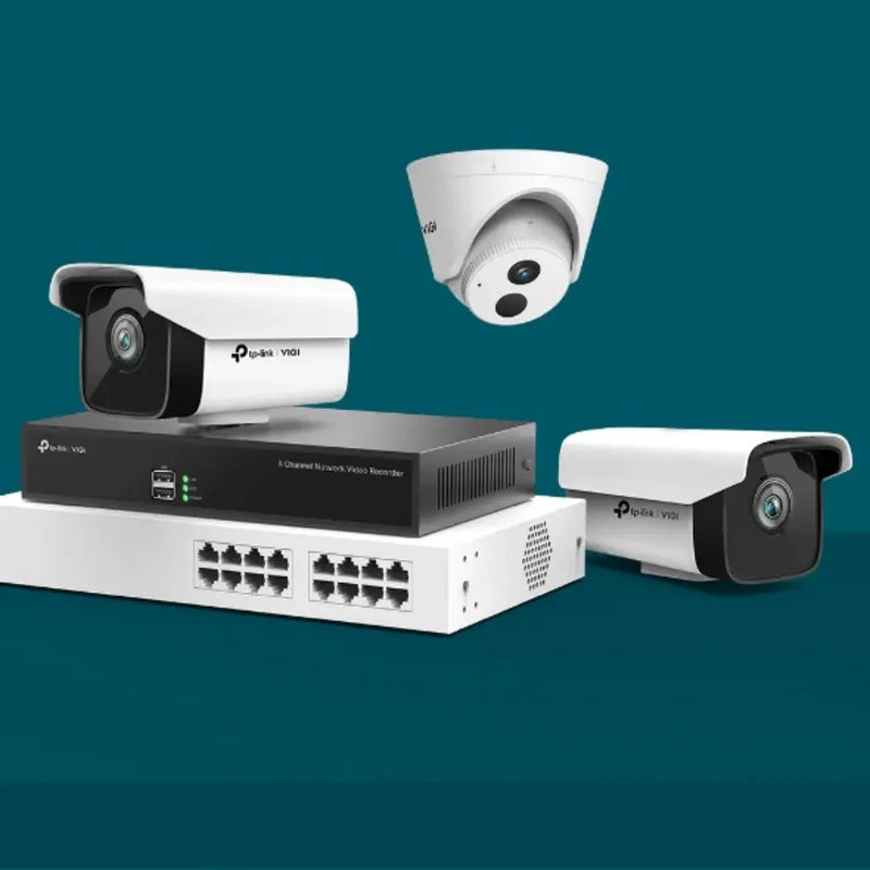 TP - Link VIGI NVR1008H 8 Channel Network Video Recorder 24/7 Continuous Recording - SWIFT PERIPHERALSVIGI-NVR1008H