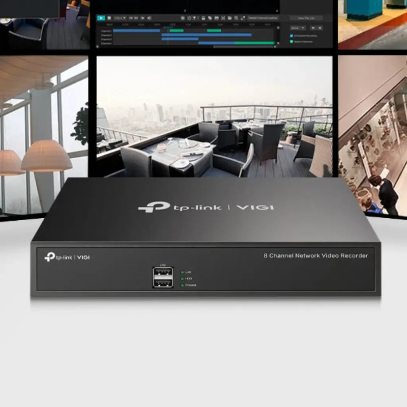 TP - Link VIGI NVR1008H 8 Channel Network Video Recorder 24/7 Continuous Recording - SWIFT PERIPHERALSVIGI-NVR1008H