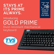 TVSE GOLD USB KEYBOARD BLACK - SWIFT PERIPHERALS101000