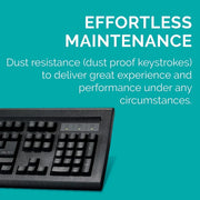TVSE GOLD USB KEYBOARD BLACK - SWIFT PERIPHERALS101000