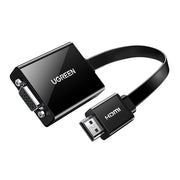 Ugreen Active HDMI to VGA Adapter Converter with 3.5mm Audio Jack - SWIFT PERIPHERALSUGRN