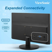 VIEWSONIC 20 INCH 60HZ VA2025 - H MONITOR - SWIFT PERIPHERALS1094892