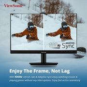 ViewSonic 22 Inch Full HD IPS 100Hz Adaptive Sync Flicker Free sRGB Eye - Care Technology Monitor - SWIFT PERIPHERALSVA2209-MH