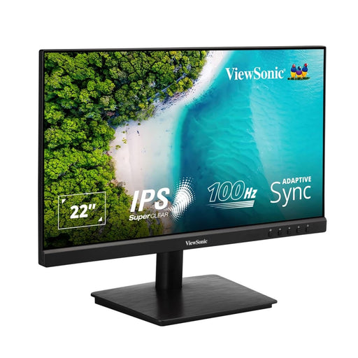 ViewSonic 22 Inch Full HD IPS 100Hz Adaptive Sync Flicker Free sRGB Eye - Care Technology Monitor - SWIFT PERIPHERALSVA2209-MH