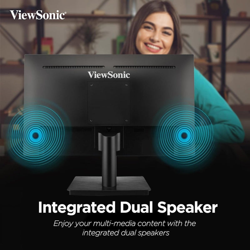 ViewSonic 22 Inch Full HD IPS 100Hz Adaptive Sync Flicker Free sRGB Eye - Care Technology Monitor - SWIFT PERIPHERALSVA2209-MH