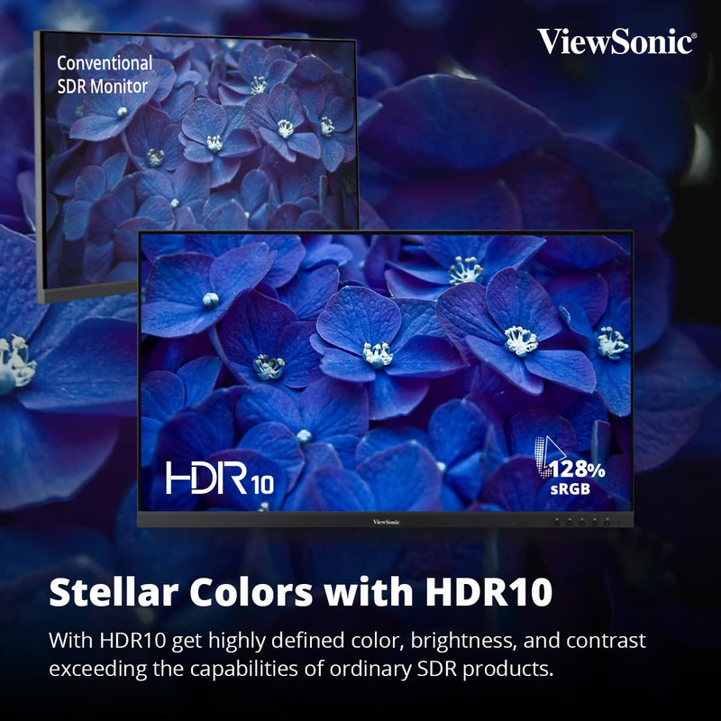 ViewSonic 27" VA2709U - 4K 4K UHD IPS Panel USB - C Monitor with Speakers - SWIFT PERIPHERALSVA2709U-4K