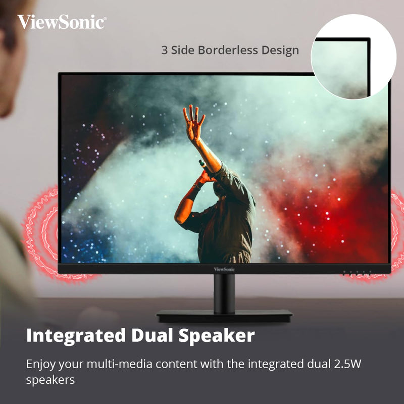 ViewSonic 27" VA2709U - 4K 4K UHD IPS Panel USB - C Monitor with Speakers - SWIFT PERIPHERALSVA2709U-4K