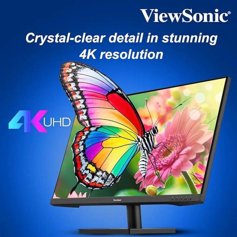 ViewSonic 32″ 4K UHD VA Monitor HDR10 Built‑in Speakers VA3208‑4K‑MHD - SWIFT PERIPHERALSVA3208-4K-MHD