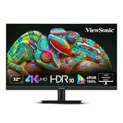 ViewSonic 32″ 4K UHD VA Monitor HDR10 Built‑in Speakers VA3208‑4K‑MHD - SWIFT PERIPHERALSVA3208-4K-MHD