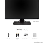 VIEWSONIC 60.96 CM (24") FHD FAST IPS 240HZ 0.5MS PREMIUM GAMING MONITOR,BLUR BUSTERS 2.0 CERTIFIED, VESA HDR 400, HEIGHT ADJUSTMENT, TILT, PIVOT, SWIVEL, HDMI,DP, USB A,B &104% SRGB - XG2431 - SWIFT PERIPHERALS1082616