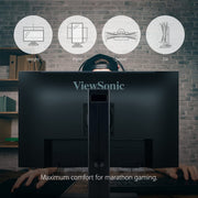 VIEWSONIC 60.96 CM (24") FHD FAST IPS 240HZ 0.5MS PREMIUM GAMING MONITOR,BLUR BUSTERS 2.0 CERTIFIED, VESA HDR 400, HEIGHT ADJUSTMENT, TILT, PIVOT, SWIVEL, HDMI,DP, USB A,B &104% SRGB - XG2431 - SWIFT PERIPHERALS1082616