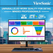 VIEWSONIC (68.58CM) 27 INCH MONITOR VG2709U - 2K - SWIFT PERIPHERALS1094525