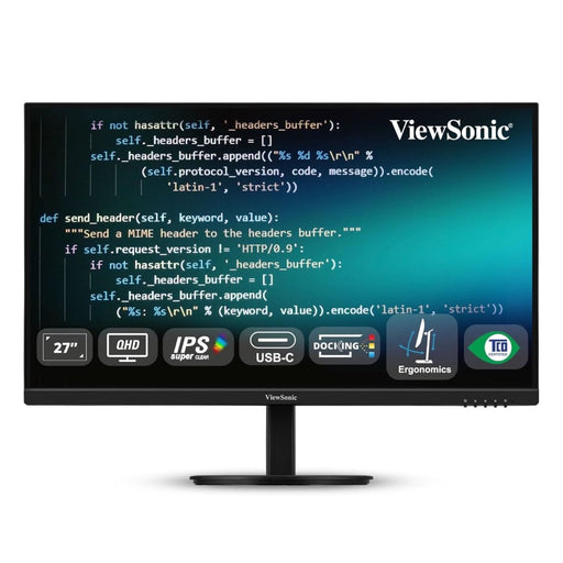 VIEWSONIC (68.58CM) 27 INCH MONITOR VG2709U - 2K - SWIFT PERIPHERALS1094525