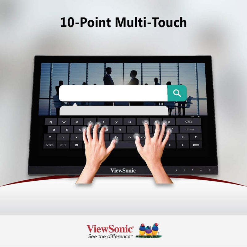 ViewSonic TD1630 - 3 16" HD 768p TN Panel Portable Touch Screen Monitor with Speaker - SWIFT PERIPHERALSTD1630-3