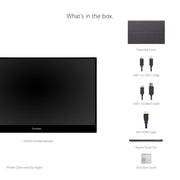 ViewSonic TD1655 16” 60Hz FHD USB - C IPS Panel Multi - Touch Portable Monitor with Speakers - SWIFT PERIPHERALSTD1655