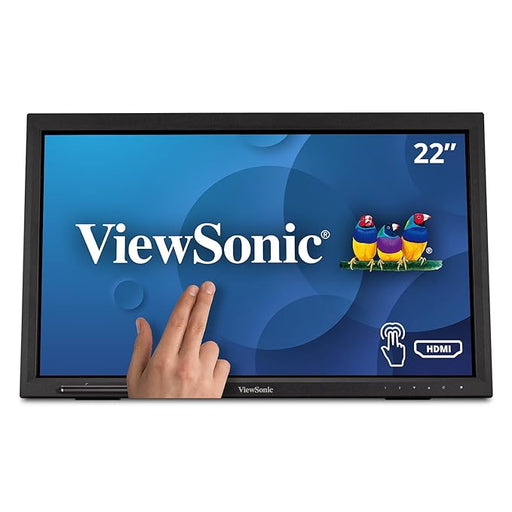 ViewSonic TD2223 22” FHD 75Hz VA Panel IR Touch Screen Monitor with Integrated Speakers - SWIFT PERIPHERALSTD2223-2