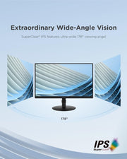 ViewSonic VA2408 - HDJ 24" 100Hz 1080p FHD SuperClear IPS Panel Anti - Glare Monitor - SWIFT PERIPHERALSVA2408-HDJ