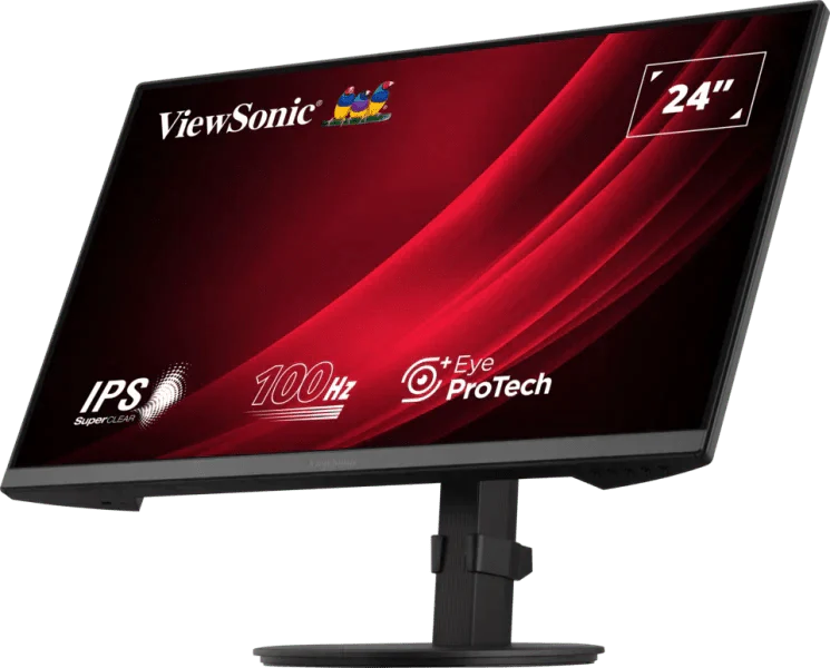 VIEWSONIC VA2408 - HDJ 24" 100HZ 1080P FHD SUPERCLEAR IPS PANEL ANTI - GLARE MONITOR - SWIFT PERIPHERALS1092586
