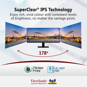 ViewSonic VA2932 - MHD 29" WFHD 75Hz HDR10 IPS Panel Monitor with Speakers - SWIFT PERIPHERALSVA2932-MHD