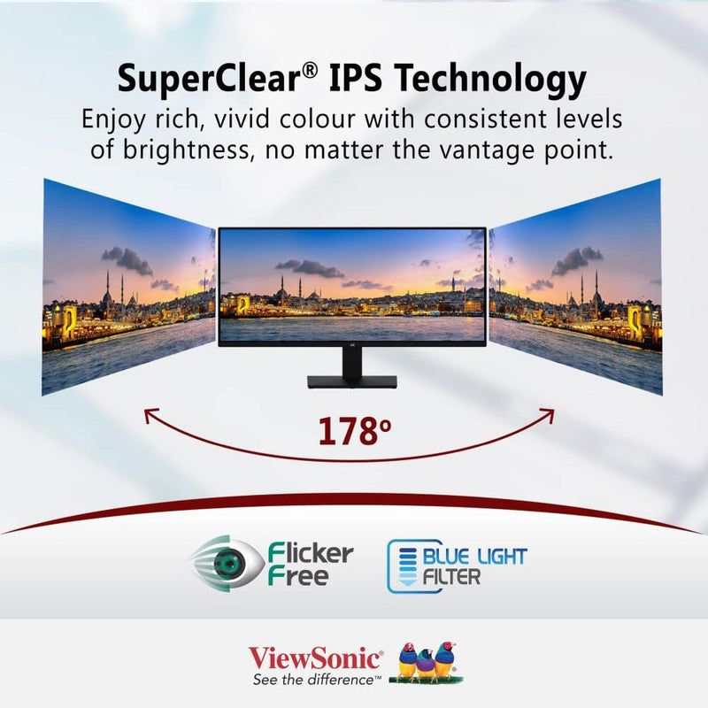 ViewSonic VA2932 - MHD 29" WFHD 75Hz HDR10 IPS Panel Monitor with Speakers - SWIFT PERIPHERALSVA2932-MHD