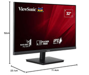 ViewSonic VA3209 - MH 32" 1080p FHD 75hz IPS Panel Monitor with Built - In Speakers - SWIFT PERIPHERALSVA3209-MH