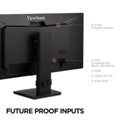 VIEWSONIC VA3456 - MHDJ 86.36 CM (34") MONITOR UWQHD | 21:9 ASPECT RATIO | S - IPS | 420 NITS | SRGB 104% | ERGONOMICS | HDR 400 READY | 6W (3X3) SPEAKERS | 2 - HDMI 2.0 | DP - SWIFT PERIPHERALS1095648