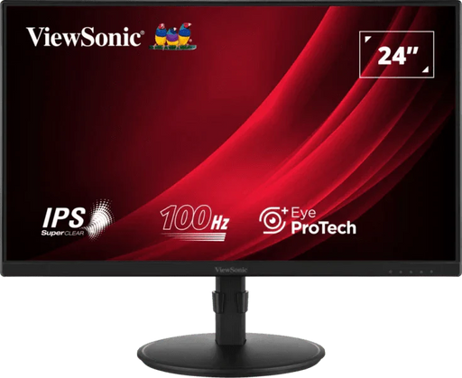 VIEWSONIC VG2408 24" 100HZ 1080P FULL HD IPS PANEL 5MS MONITOR WITH BUILT - IN SPEAKERS - SWIFT PERIPHERALS1092602