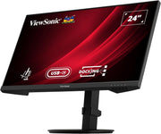 ViewSonic VG2409U - 2 24 FHD 100Hz Docking Monitor with USB - C Hub Monitor - SWIFT PERIPHERALS1092594