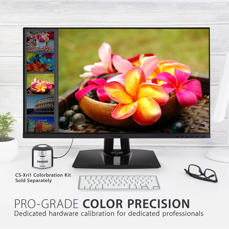 ViewSonic VP2756 - 4K 27" 4K UHD 60Hz IPS Panel USB Type - C Monitor with Speakers - SWIFT PERIPHERALSVP2756-4K