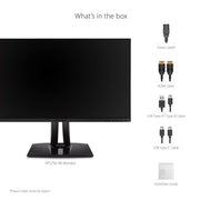 ViewSonic VP2756 - 4K 27" 4K UHD 60Hz IPS Panel USB Type - C Monitor with Speakers - SWIFT PERIPHERALSVP2756-4K