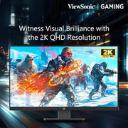 ViewSonic VX2758A‑2K‑PRO‑4 27″ QHD 180 Hz SuperClear® IPS Gaming Monitor - SWIFT PERIPHERALSVX2758A-2K-PRO-4