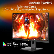 ViewSonic VX2758A‑2K‑PRO‑4 27″ QHD 180 Hz SuperClear® IPS Gaming Monitor - SWIFT PERIPHERALSVX2758A-2K-PRO-4