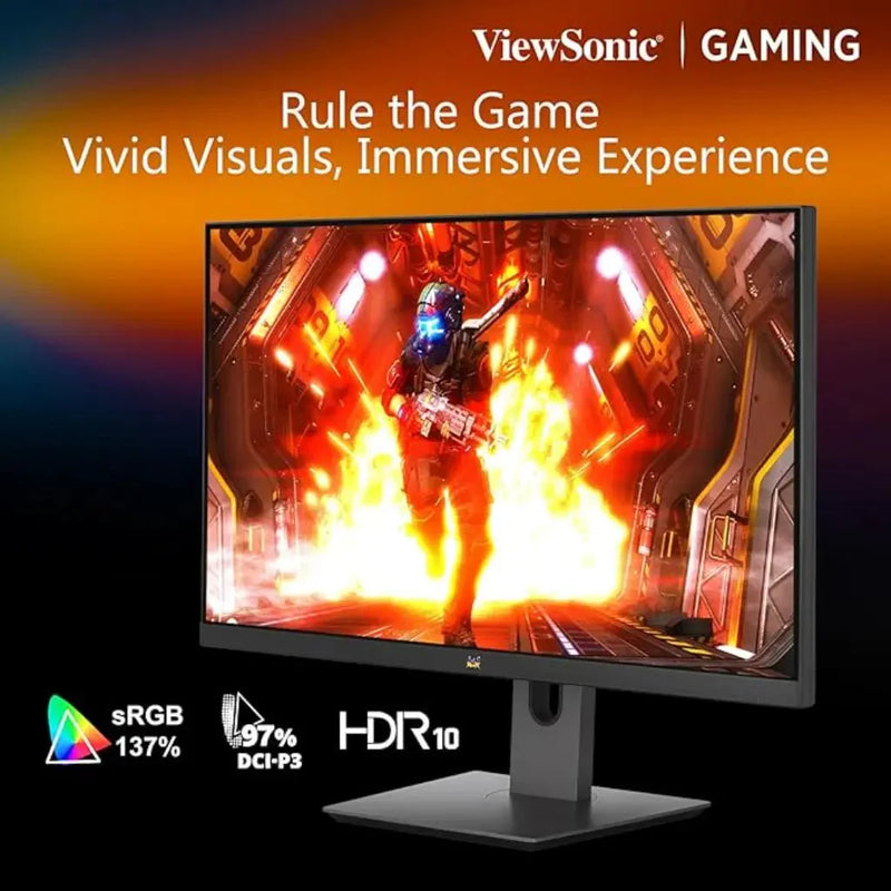 ViewSonic VX2758A‑2K‑PRO‑4 27″ QHD 180 Hz SuperClear® IPS Gaming Monitor - SWIFT PERIPHERALSVX2758A-2K-PRO-4