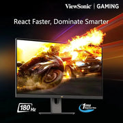 ViewSonic VX2758A‑2K‑PRO‑4 27″ QHD 180 Hz SuperClear® IPS Gaming Monitor - SWIFT PERIPHERALSVX2758A-2K-PRO-4