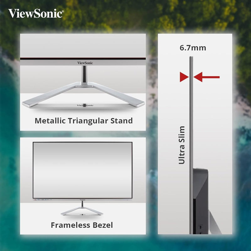 ViewSonic VX3276 - MHD - 3 32” 75Hz HDR10 1080p FHD sRGB IPS Panel Monitor - SWIFT PERIPHERALSVX3276-MHD-3