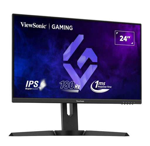VIEWSONIC XG2409 60.96 CM 24 INCH FHD IPS GAMING MONITOR WITH 180HZ, 1MS, HEIGHT ADJUSTMENT, AMD FREE SYNC, SRGB104%, HDR10, BEZEL - LESS, EYE CARE, WALL MOUNT, GAME MODE, HDMI, DP, VGA - SWIFT PERIPHERALS1092584